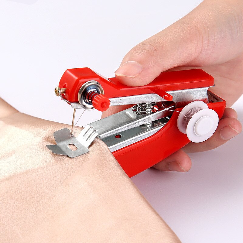 Minimáquina DE COSER inalámbrica, máquina de coser portátil, útil, herramientas de trabajo manual, accesorios de costura
