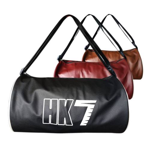 Integrated Gym Bag Mini Cylinder 35L Breathable Field Artificial Leather HK7