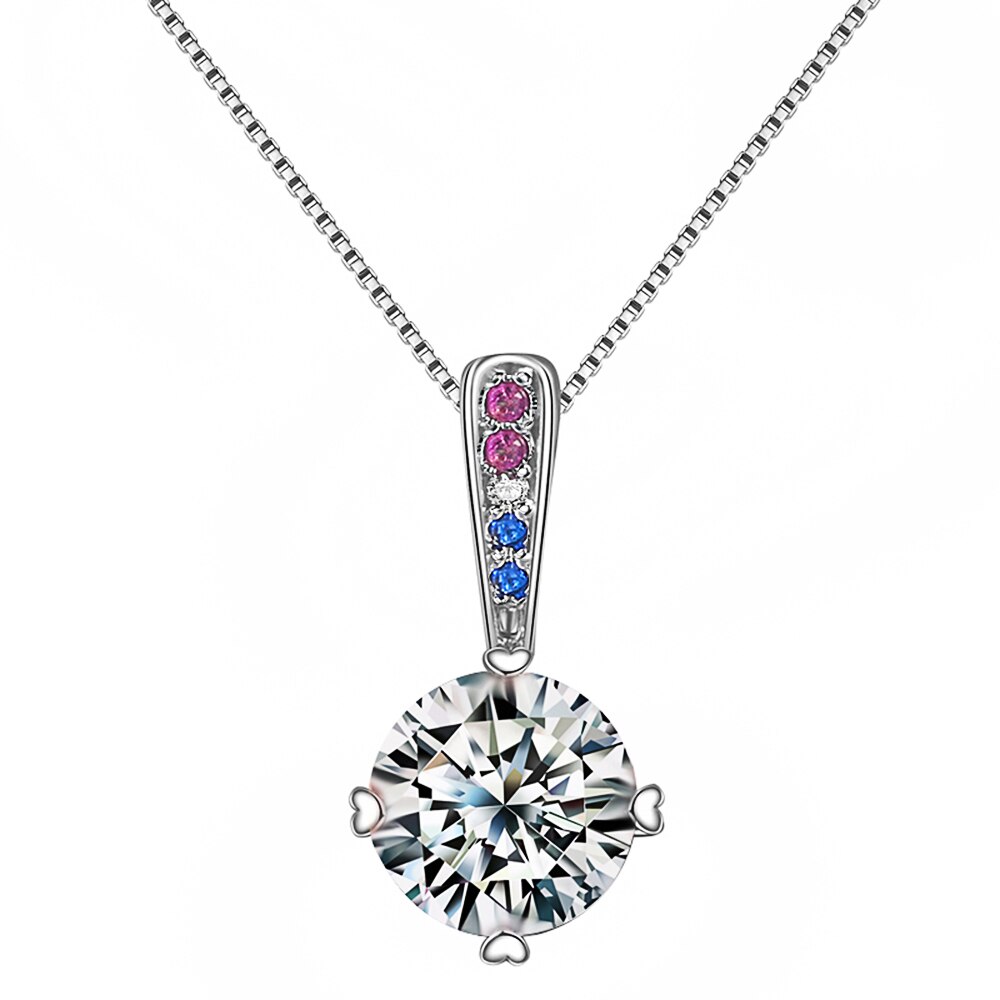 Top Klassieke Eenvoud Zirkoon Rose Goud Kleur Hanger Neclace N426 N427: DZN002