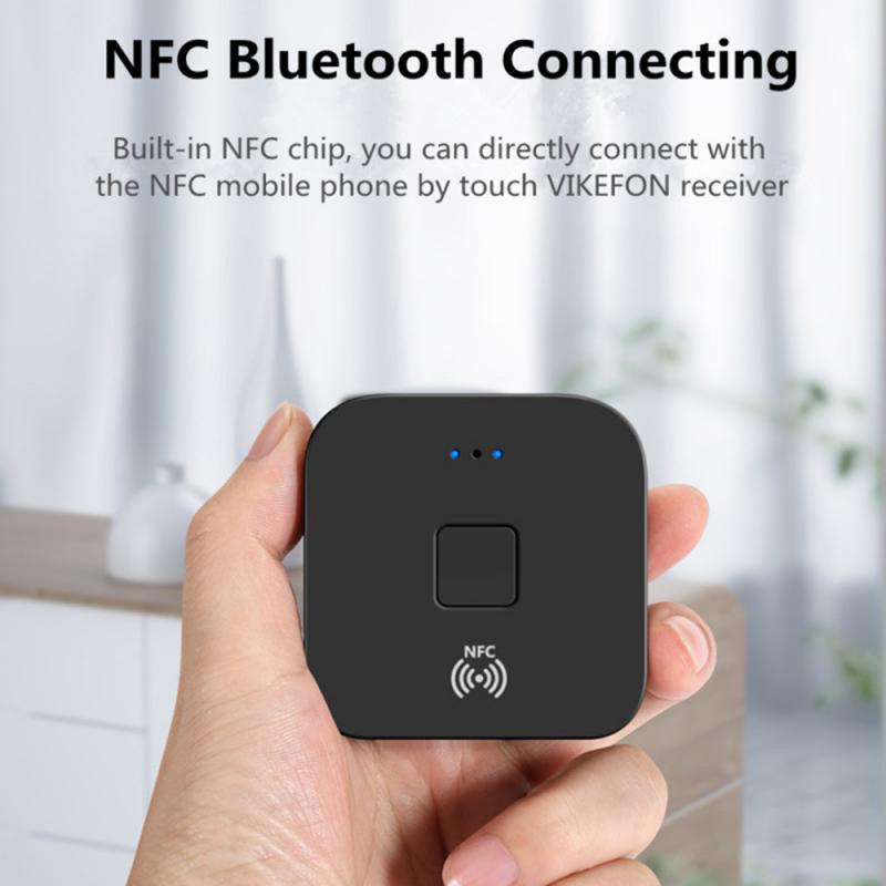 Bluetooth 5.0 Ricevitore Wireless Trasmettitore RCA Hifi Musica NFC 3.5 millimetri Martinetti Aux Adattatore Audio Per Il Telefono Altoparlante Auto Dropshipping