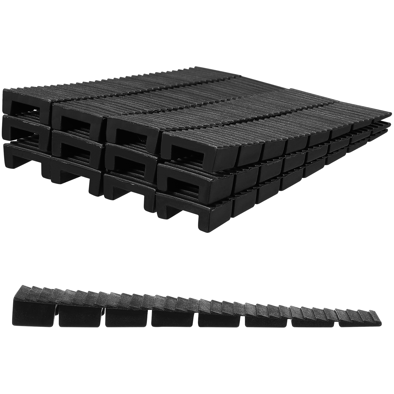 20 Pcs Furniture Balance Spacers Shims and Wedges for Leveling Levelers Levelling Height Adjustment Toilet Plastic: Default Title