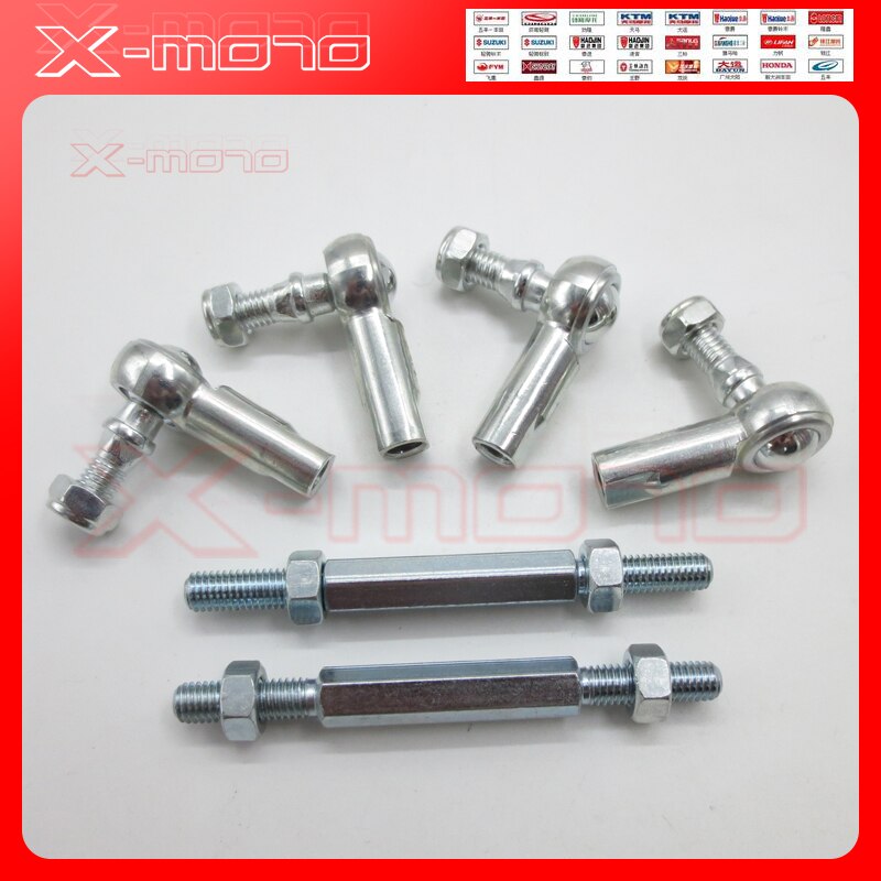 155MM przegub kulowy robić pręta 50cc 70cc 90cc 110cc ATV Quad dla Sunl Roketa Kazuma Jastrząb Taotao chińnarty motorower skuter