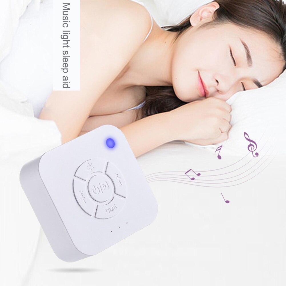 Schlafen Atmung Licht USB Aufladbare zeitgesteuert Abschaltung Baby Schlafen Beschwichtiger Musik Schlaf Maschine Licht Nacht Für Baby Erwachsene N