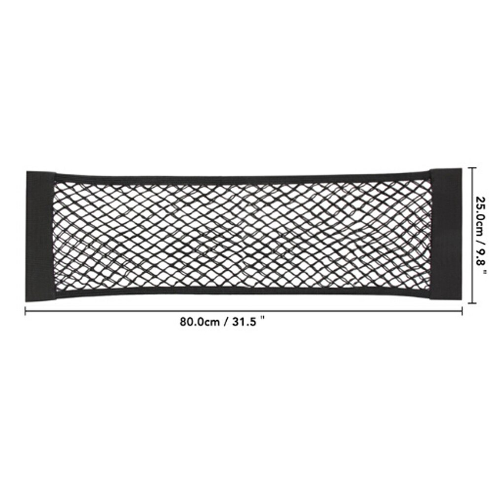 Bil bagasjerom mesh nett lastorganisator for hyundai santafe veracruz mistra tucson veloster rohens azera avante ioniq: 80 x 25 cm