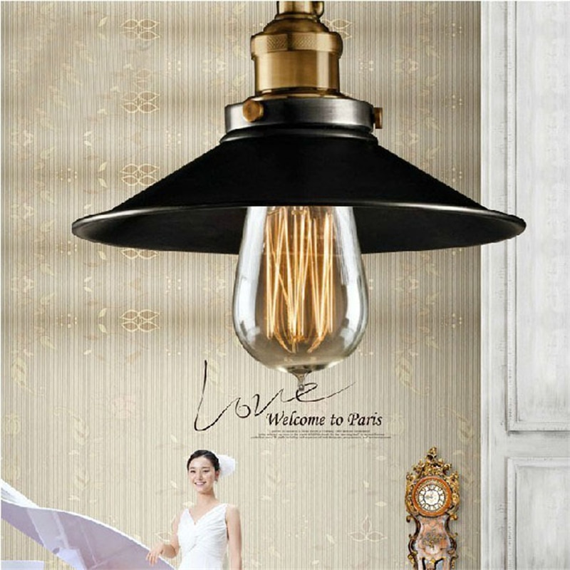 Amerikanske retro pendellamper industriel indretning stue pendel hængende lampe armatur industriel belysning boligindretning armatur