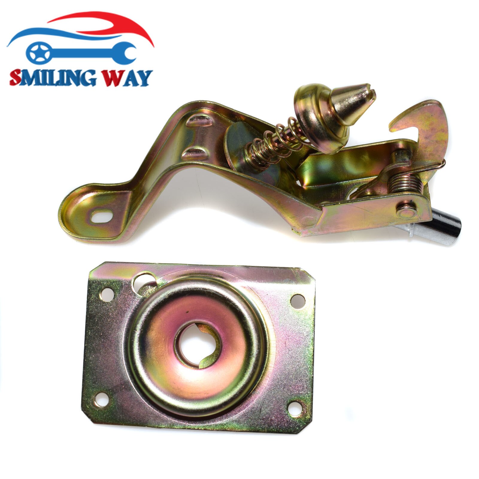 Upper & Lower Hood Lock Latch Carrier & Fuel Gas Cap For VW Super Beetle & Beetle 1971 1972 1973 1974 1975 1976 1977 1978 1979