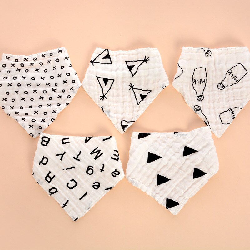 Baby Lätzchen Junge Mädchen Bandana Wasser Absorbieren Lätzchen Spuck Tuch Dreieck Baumwolle Baby Schal Rülpsen Baby Weihnachten Zubehör