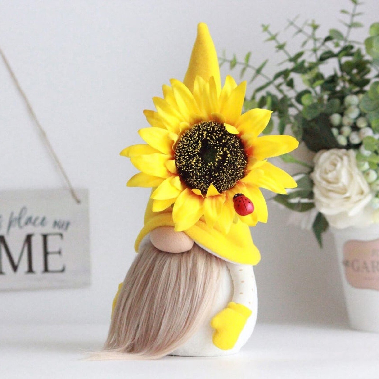 Top Selling Bumble Bee Gestreepte Gnome Scandinavische Tomte Nisse Zweedse Honey Bee Elfs Thuis Ondersteuning En