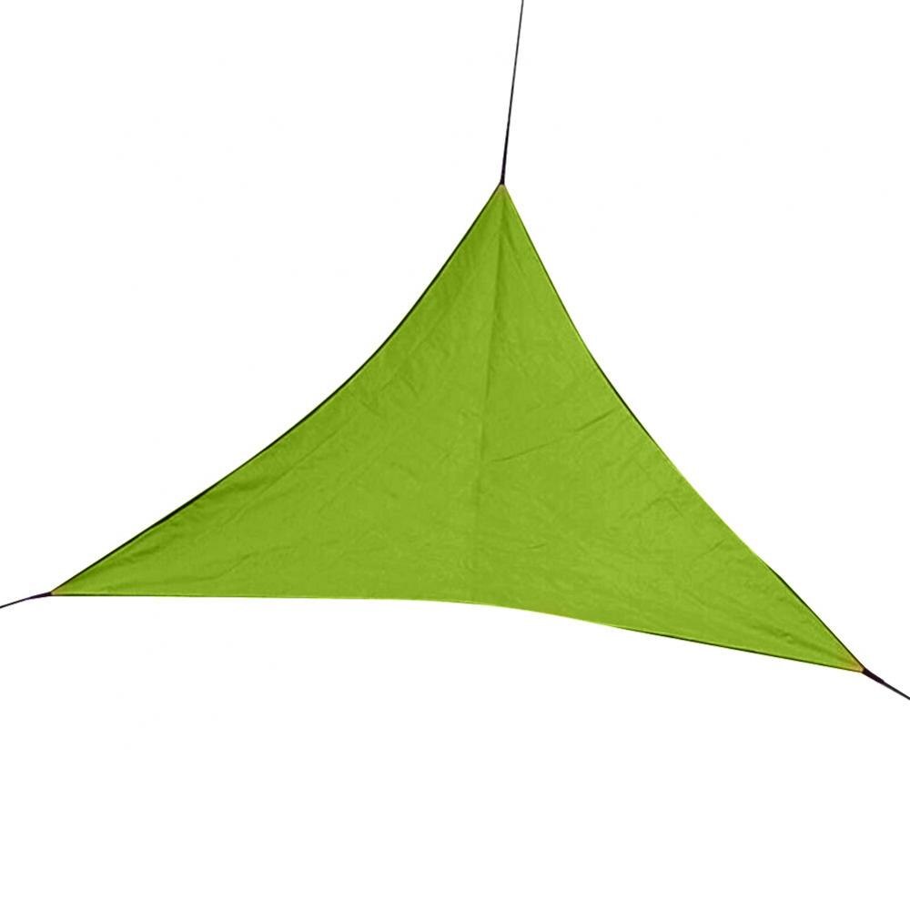 3/4/6m Outdoor Awning Canopy Shelters Triangle Sun Shelter Sunshade Tent Canopy Waterproof Sun Shade Sail Garden Awning Cloth: Army Green 4m