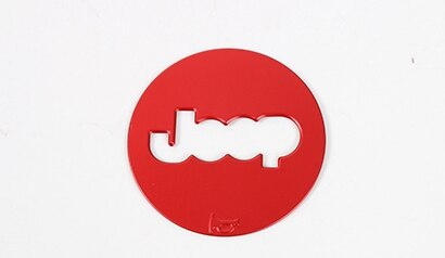 Molduras de Interior SHINEKA para Jeep Wrangler JK 2007 Kit de decoración de coche rojo pegatinas accesorios para Jeep Wrangler JK: Steering wheel ring
