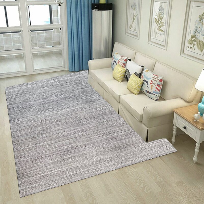 Floor Mat Moderne Eenvoudige Europese Stijl Nordic Gewassen Huishoudelijke Tapijt Eenvoudige Geometrische Patroon Woonkamer Tapijt: 80X160cm / Las grey