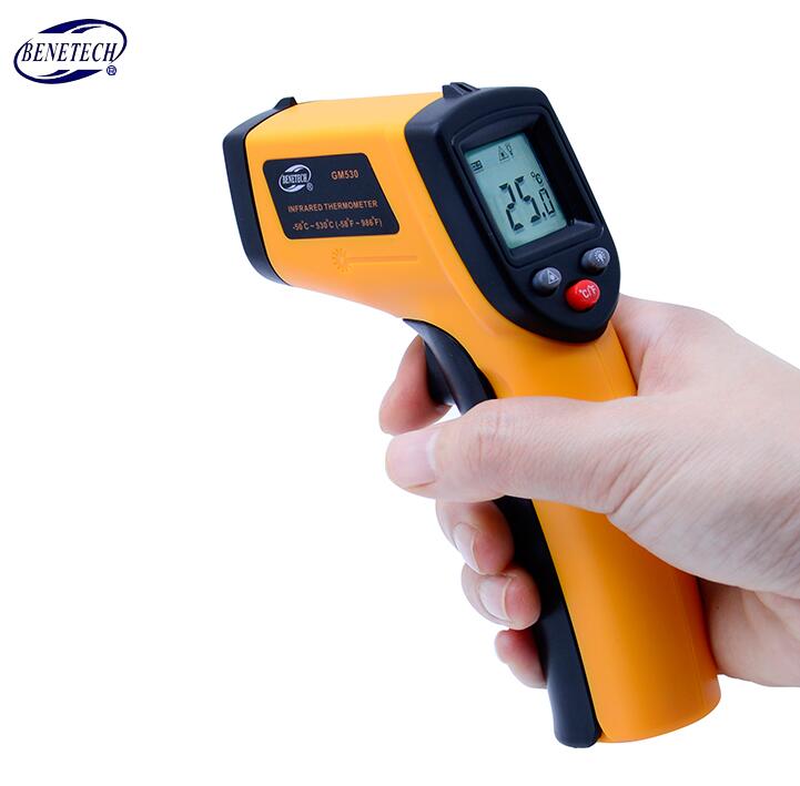 BENETECH Digital thermometer gun non contact infrared thermometer temperature gun ir thermometer industrial GM320~GM900: GM530