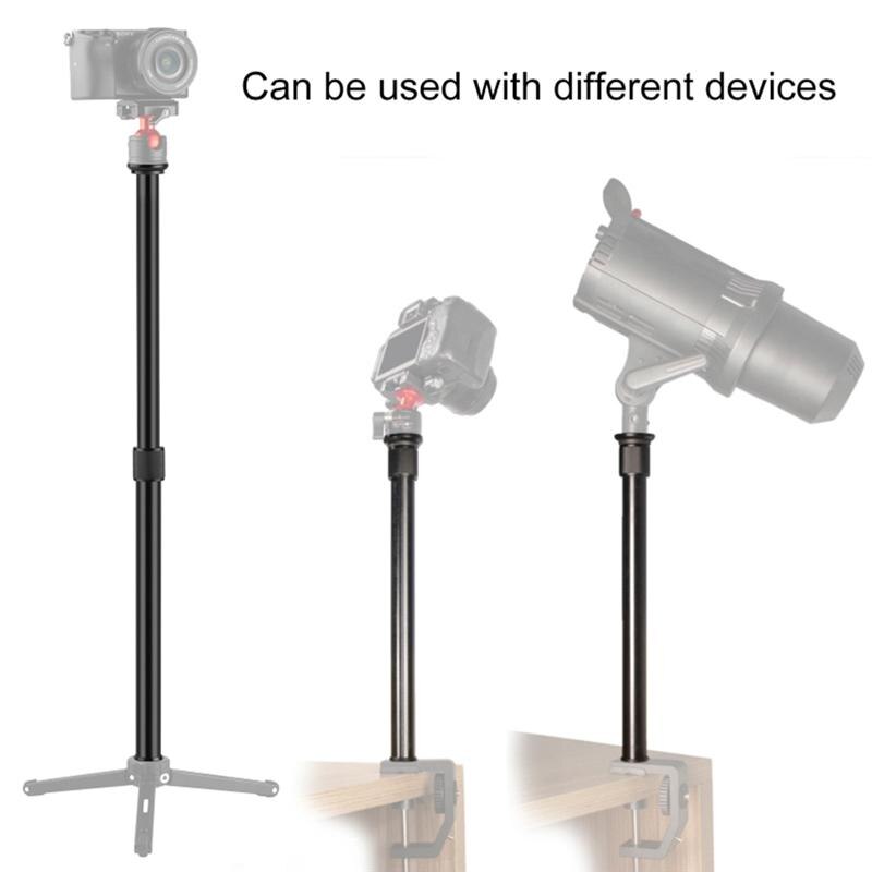 Universal Extension Rod Aluminum Alloy Tripod Center Column Tripod Extender