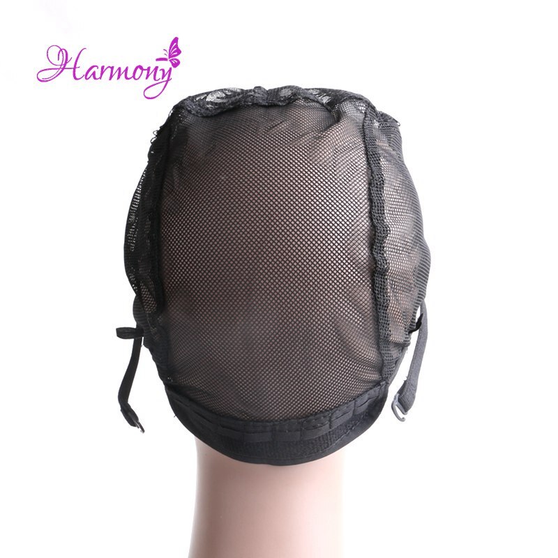 2pcs/lot U shape Lace Wig Caps For Making Wigs And Hair Weaving Stretch Adjustable Wig Cap For Making Wig