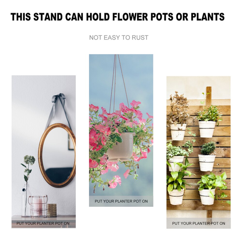 Wiszące wiaderko na kwiaty premia balkon ogród dekoracja domu doniczka