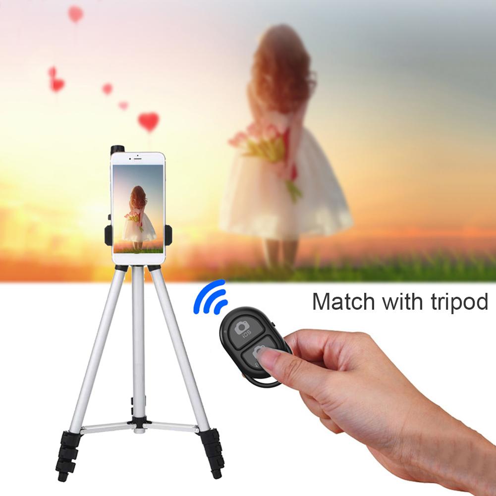 Bluetooth Selfie Afstandsbediening Draagbare Camera Afstandsbediening Ontspanknop Controller Adapter Voor Smartphones Nemen Van Foto 'S