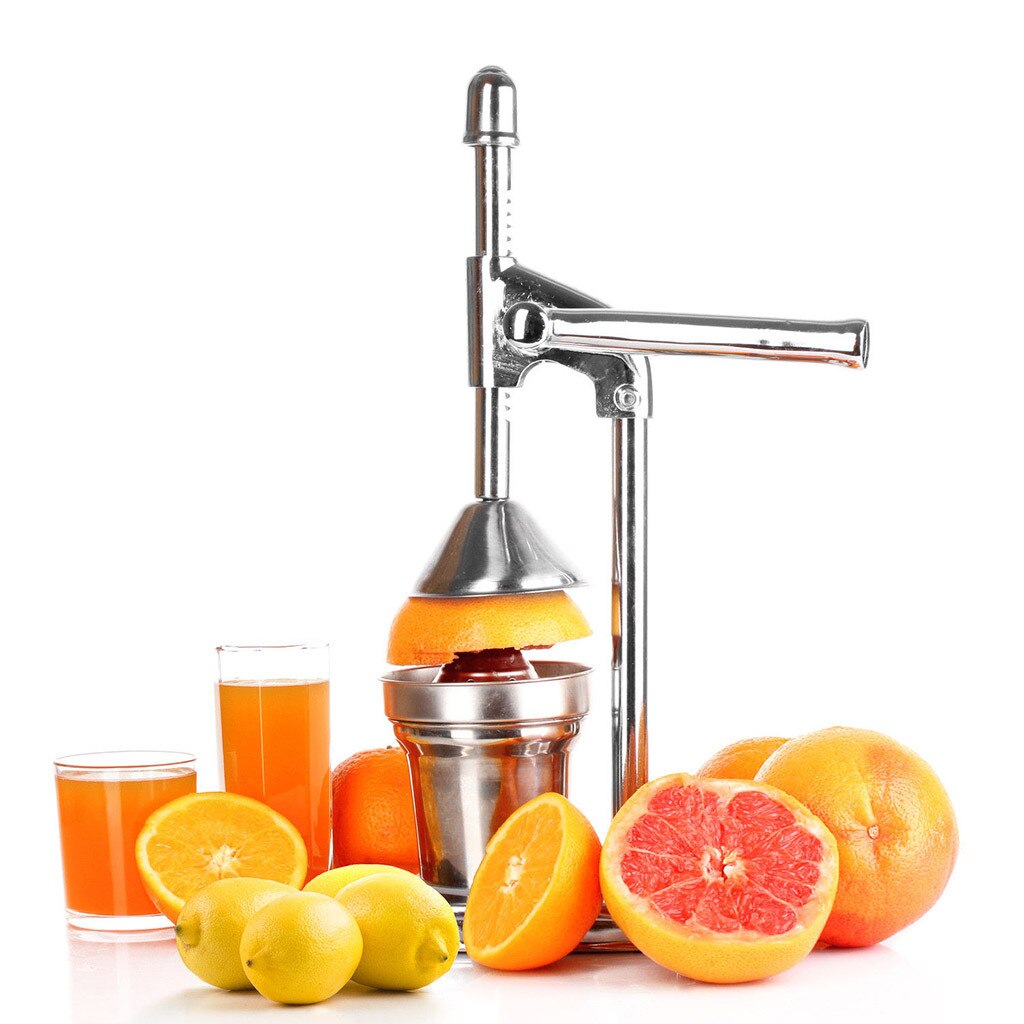 Stainless Steel Manual Citrus Juicer Chrome Orange Lemon Manual Juice Squeezer Lemon Squeezer Portable соковыжималка ручная