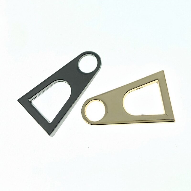 Accesorios de cremallera de aleación de 16,4x28,9 MM, 30 piezas, trabilla Trapezoidal de aleación de Zinc, bolsos, equipaje, accesorios de ropa