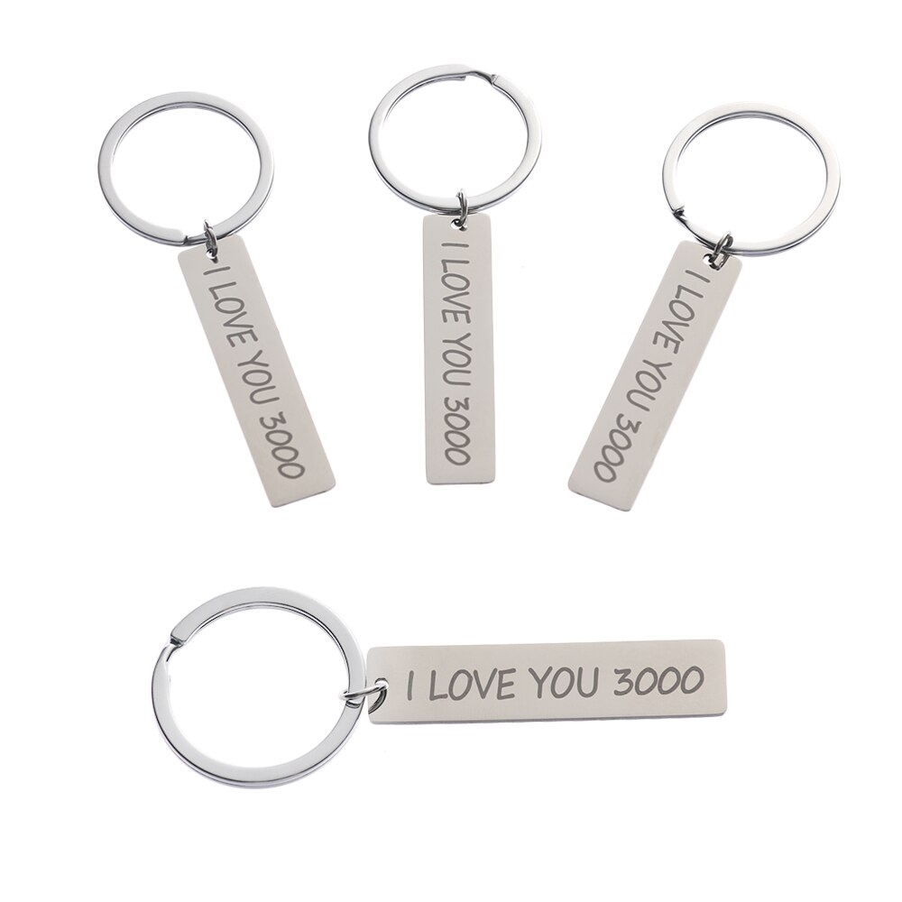 Llavero I Love You 3000, único para Fan, esposa, novia, novio, novio. para el Día del Padre, para los amantes