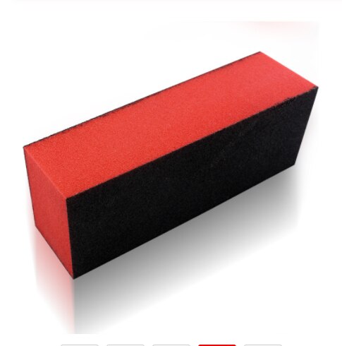 10Pcs White Nail Art Buffer Blocks Sanding Polishing Sponge Nail Files Fingernail Toe Buffing Grinding Manicure Tools: 1PC