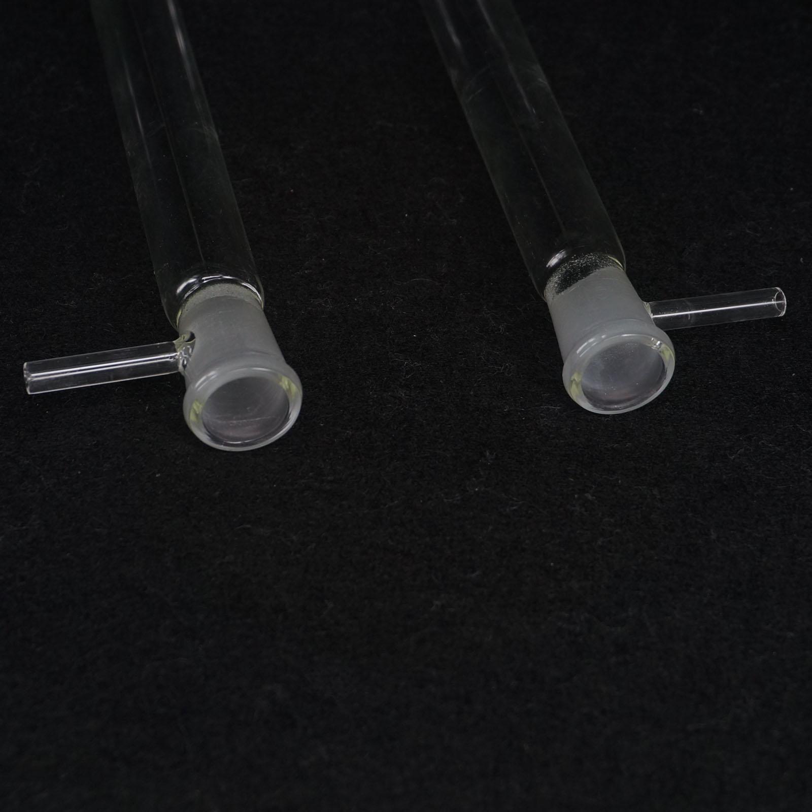 20x200mm Drying Glass Tube Adapter U shape With Stopper and Side Arm Labware