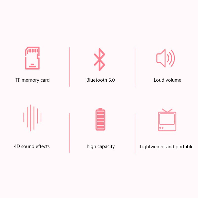 Wireless Speaker Retro TV Bluetooth Speaker Stereo Subwoofer Voice Prompt Portable Mini FM Radio Mobile Phone Holder