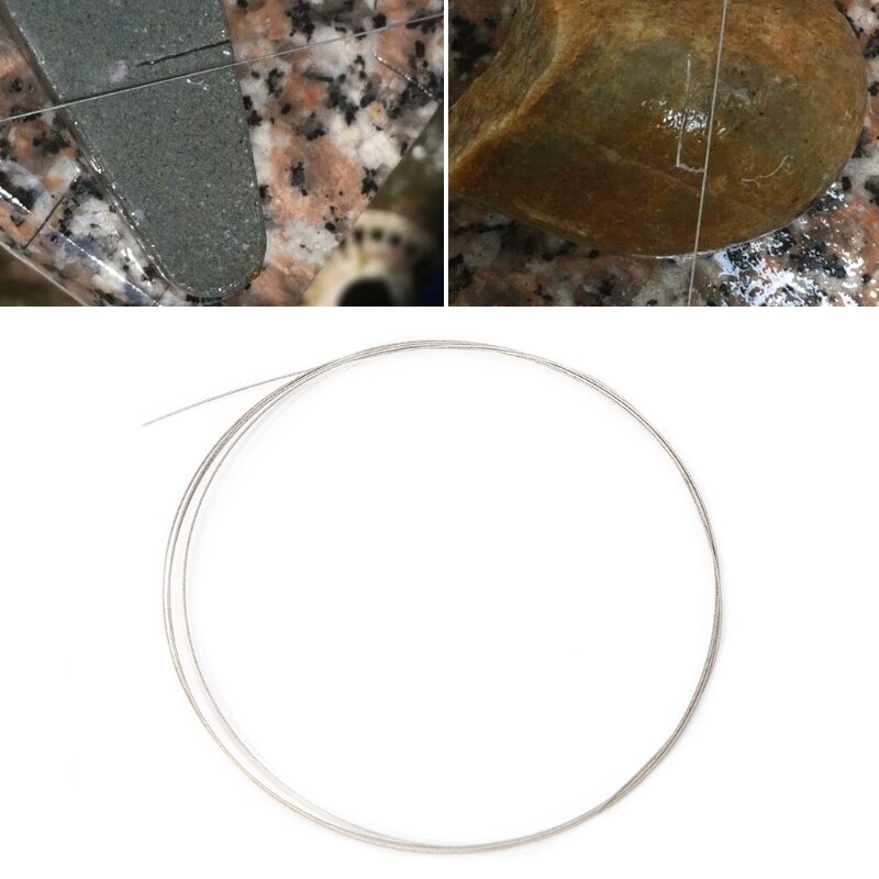 1m diy coping sågblad skärande metalltråd diamant emery jade metall stenglas