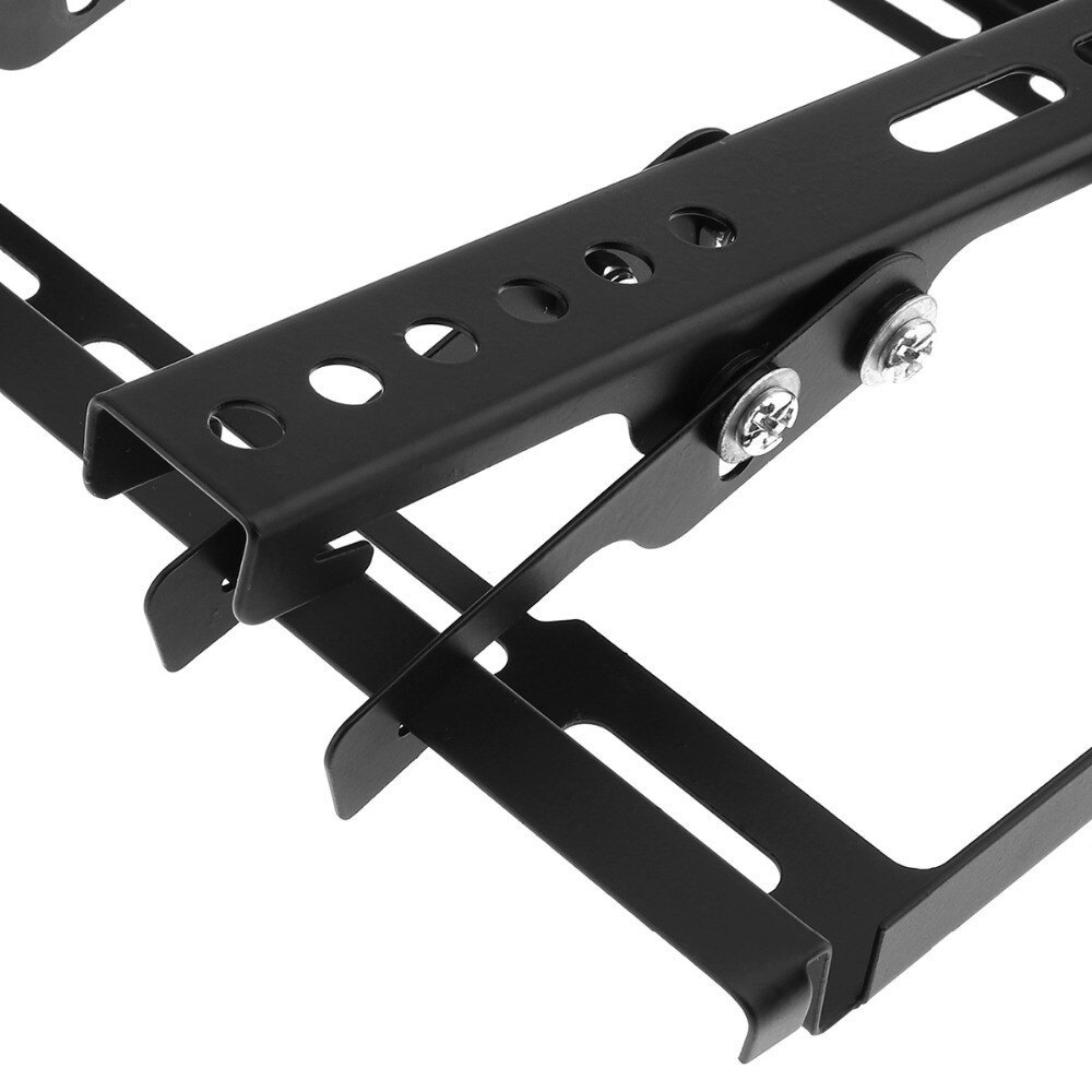 20KG Adjustable TV Wall Mount Bracket Flat Panel TV Frame Support 10 Degrees Tilt with Level for LCD LED Monitor Flat Pan