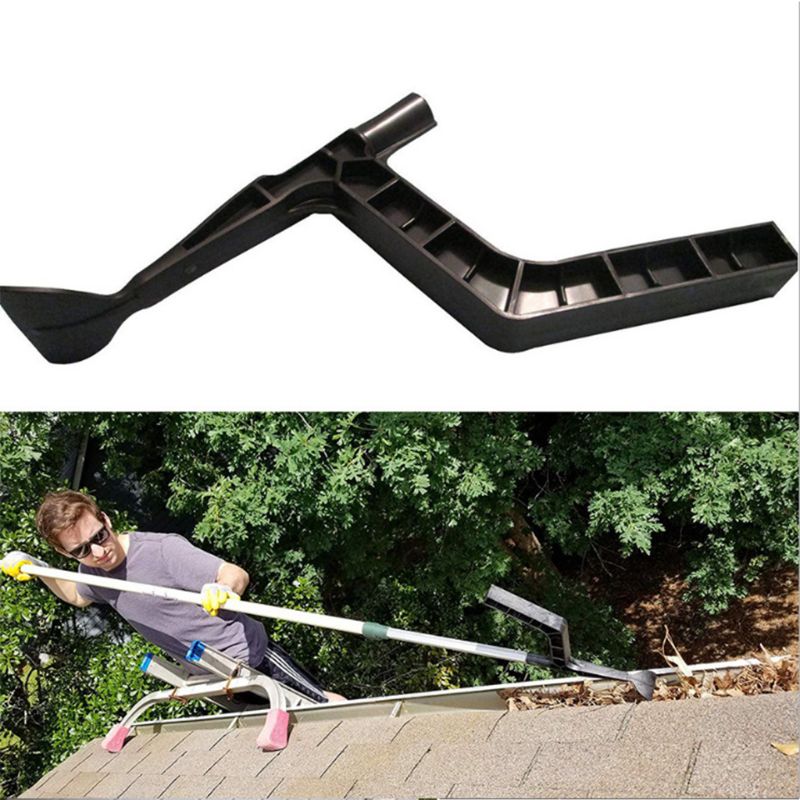 Roof Gutter Scoop Guard Cleaning Putter Tool Spoon Claws Garden Ditch Groove