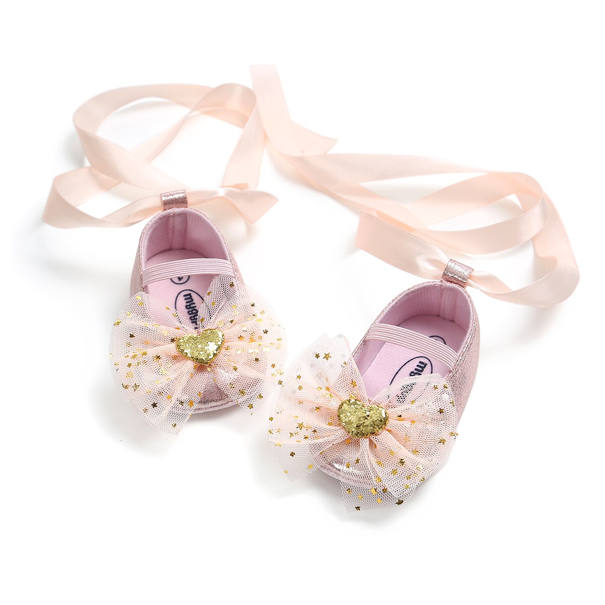 Lovely Princess Toddler Baby Girls Crib Shoes Shoes Sequined Bow Floral Slip On Lace Toddler Baby Shoes Prewalker 0-18M