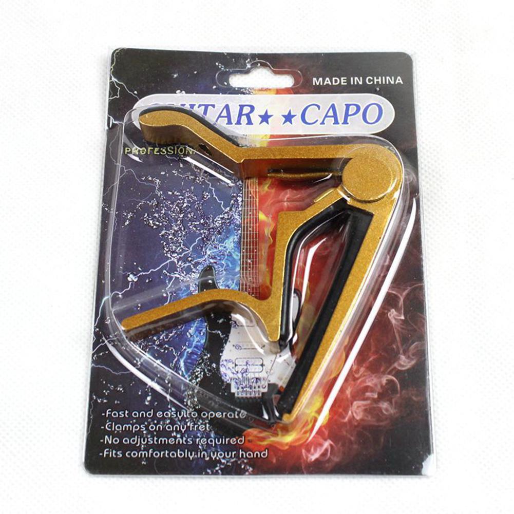 Metall Gitarre Capo schnell Veränderung Klemme Schlüssel akustisch klassisch Gitarre Capo für Tonne Einstellen