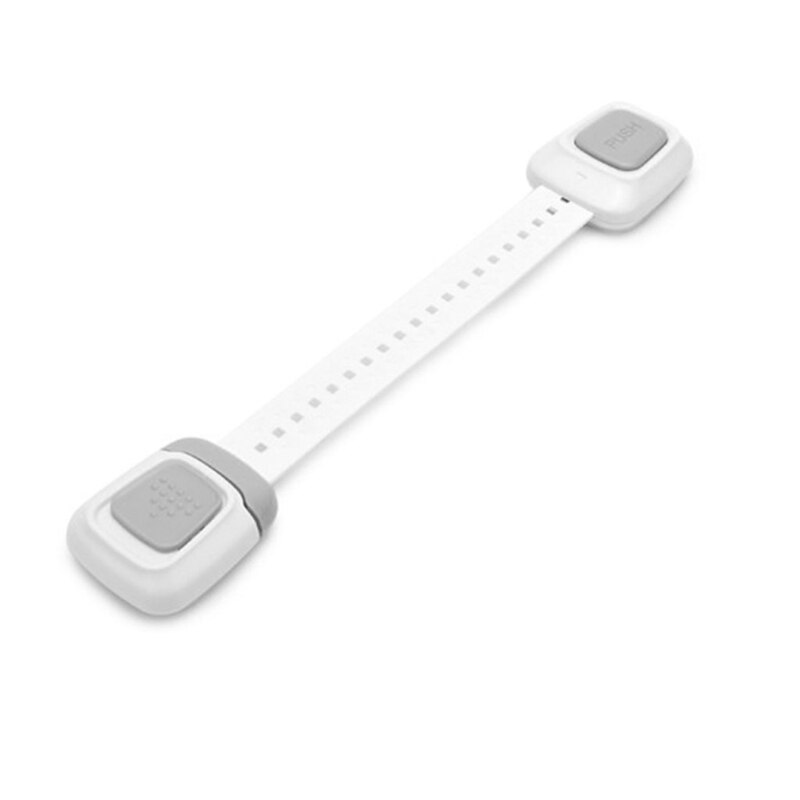 Child Lock Proof Baby Safety Lock Safety Strap Locks Child Toddler Baby Cupboard Cabinet Safety Locks Proof Door Drawer: Gray