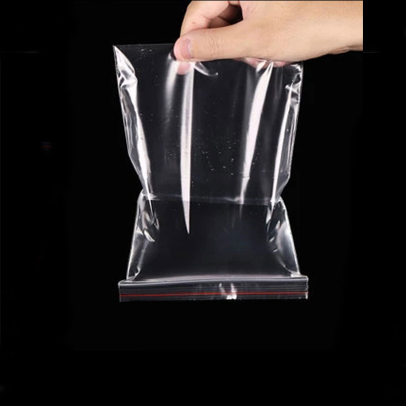 Transparent Plastic Food Storage Bags Reusable Clear Zip Lock Bag Packaging Pouches Sealing Bags Jewelry / Food Storages Bag
