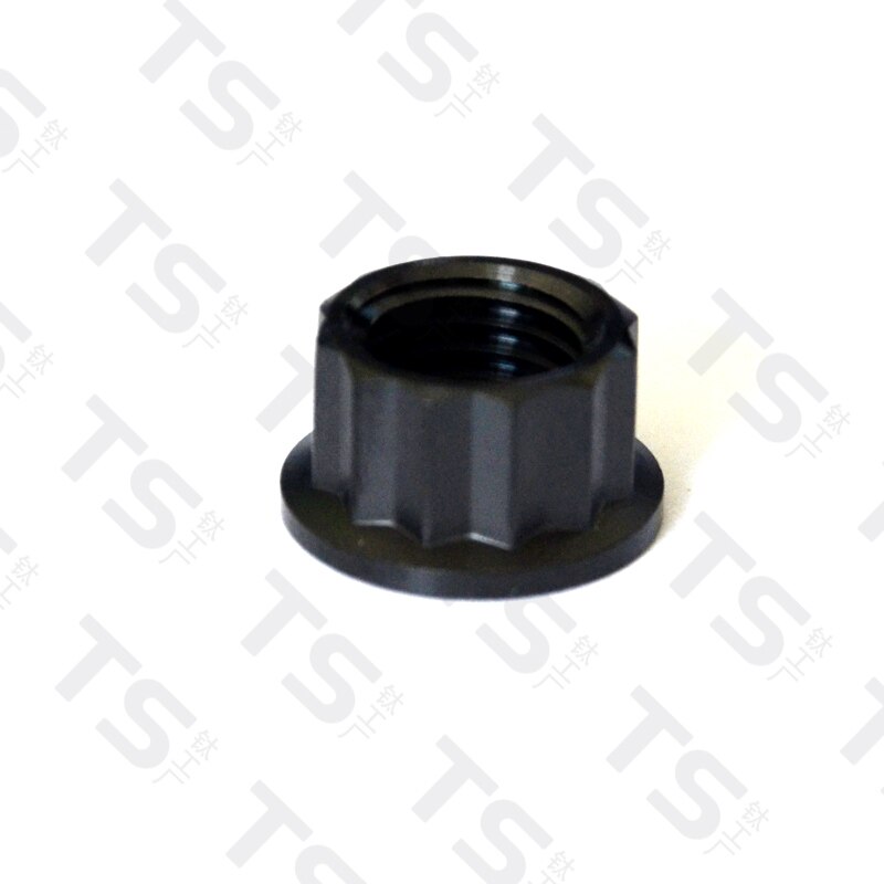Vis à tête Torx en titane TS M8X15/20/25/30/35/40/45/50/55/60mm, pour moto, pièces de fourche de frein V, fixation en titane (1 pièce): Black / M5