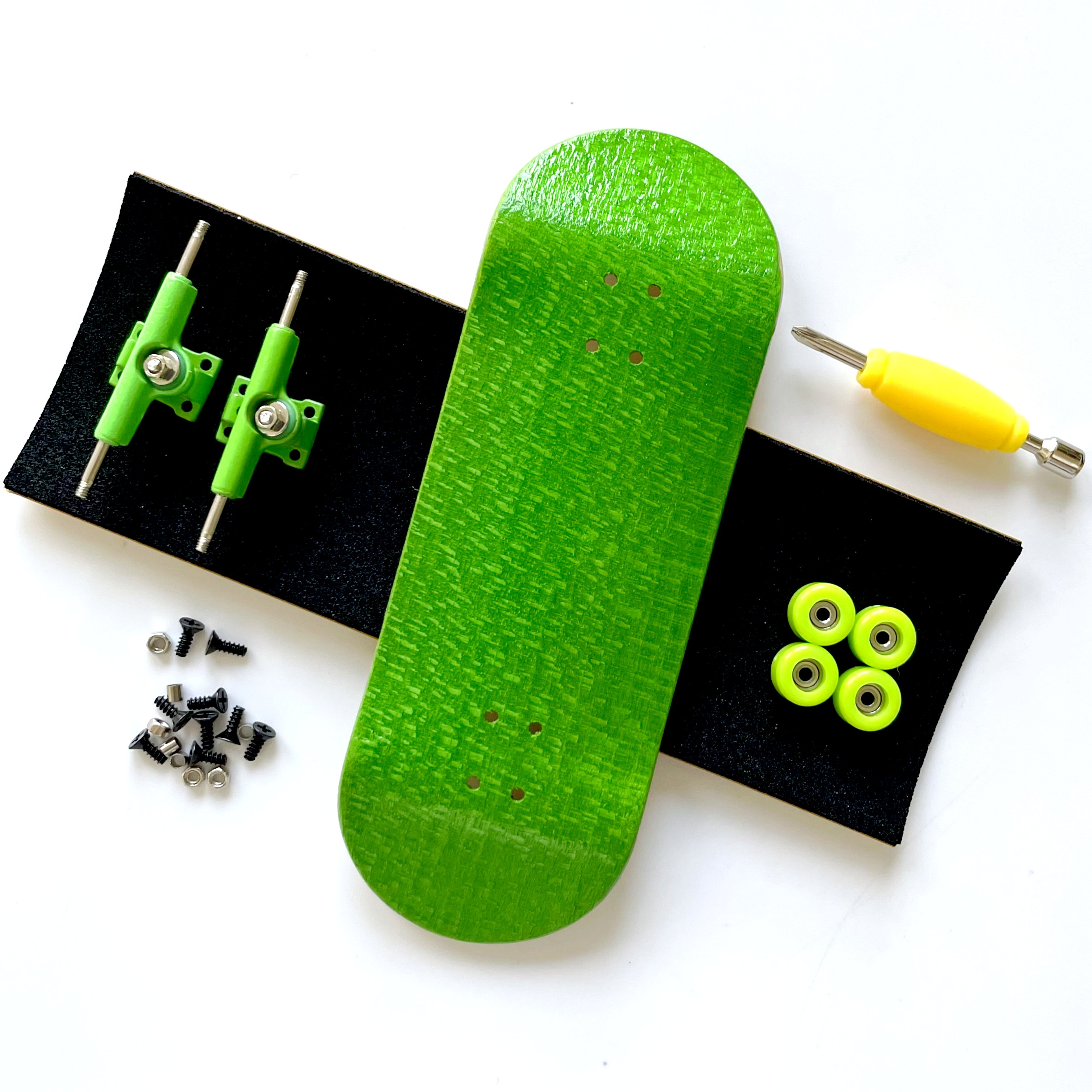 34mm Fingerboard Set with Double Axle Trucks Bearing Wheels