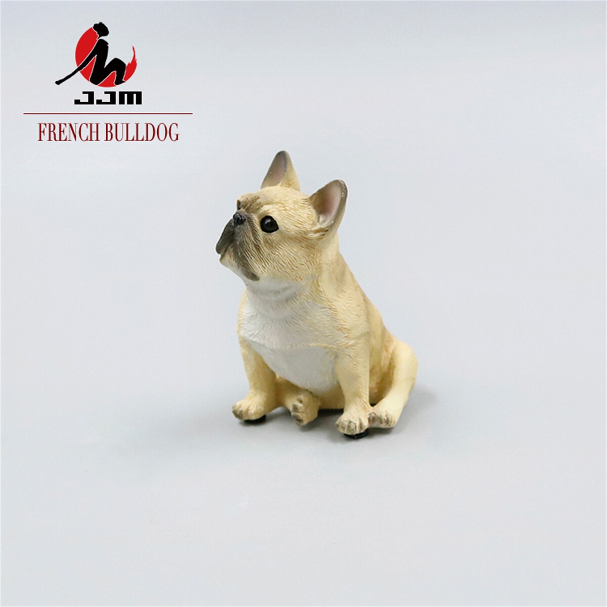 JJM French Bulldog Statue Pet Animal Figure Model Toy Collector Decor Kid Car Decoration French Cow Resin Crafts Souvenirs