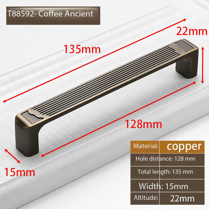 Manija de puerta de gabinete de latón vintage, manija de armario minimalista moderna, zapatero, cajón, manijas pequeñas para muebles: Plata