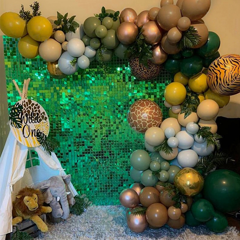 Dier Patroon Wegwerp Servies Decor Jungle Safari Party Leopard Ballon Verjaardag Party Decor Kids Jungle Feestartikelen