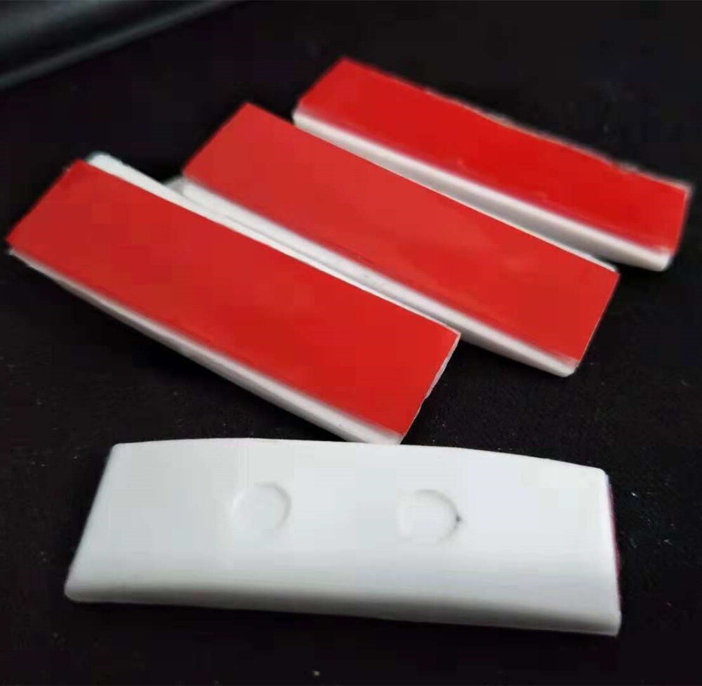 5Pcs Heightening gasket Rubber White Replacement UPVC Window Handles Zinc Alloy Window Hardware Door Handle