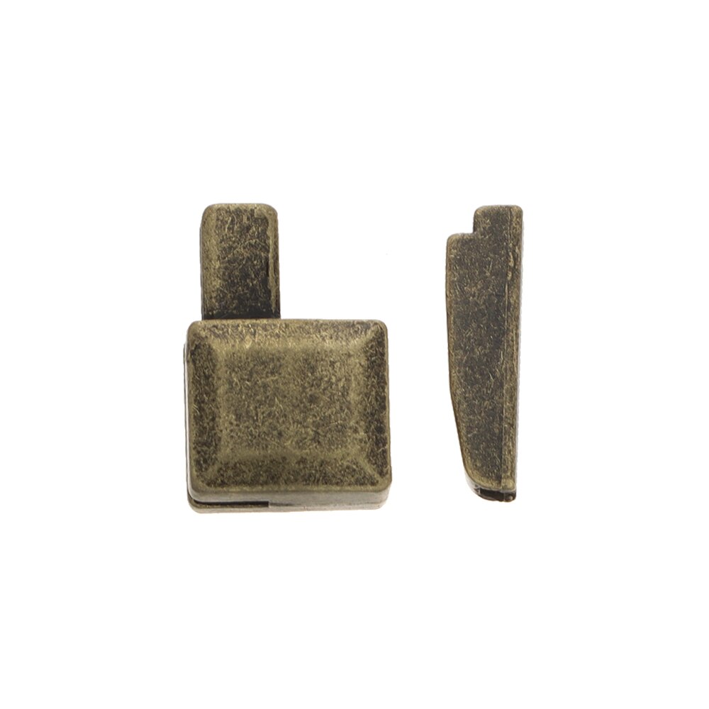 10Sets Metal Repair Zipper Stopper Open End DIY Sewing Zipper Buckles Homemade Clothes Making Accessories 3#5#8#10#: Bronze / 3