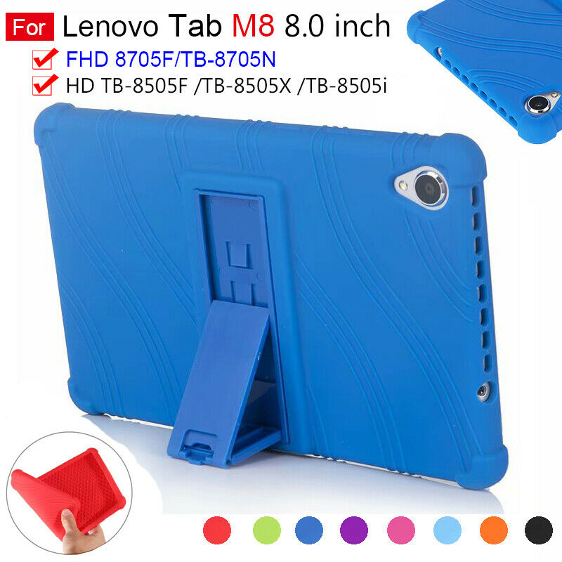 Soft Silicon Kids Case Voor Lenovo Tab M8 TB-8505F TB-8505X 8.0 Inch Tablet Funda Capa Cover Voor M8 Fhd TB-8705F/8705N Cover