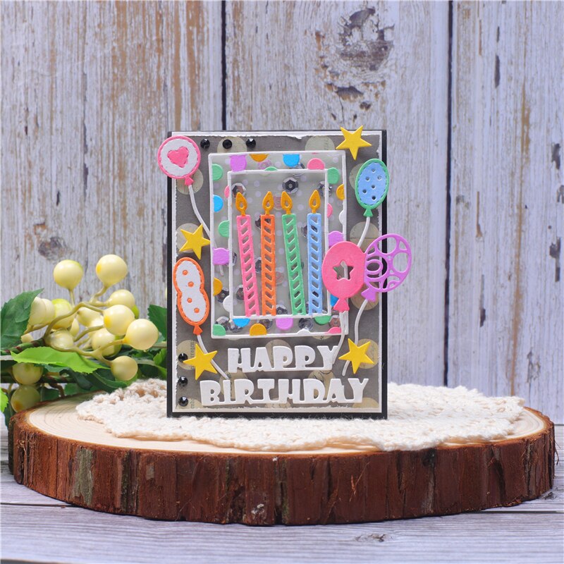 Stampo Taglio Dei Fiori Compleanno In Metallo Stampo Stampini Stampini - Foto 10