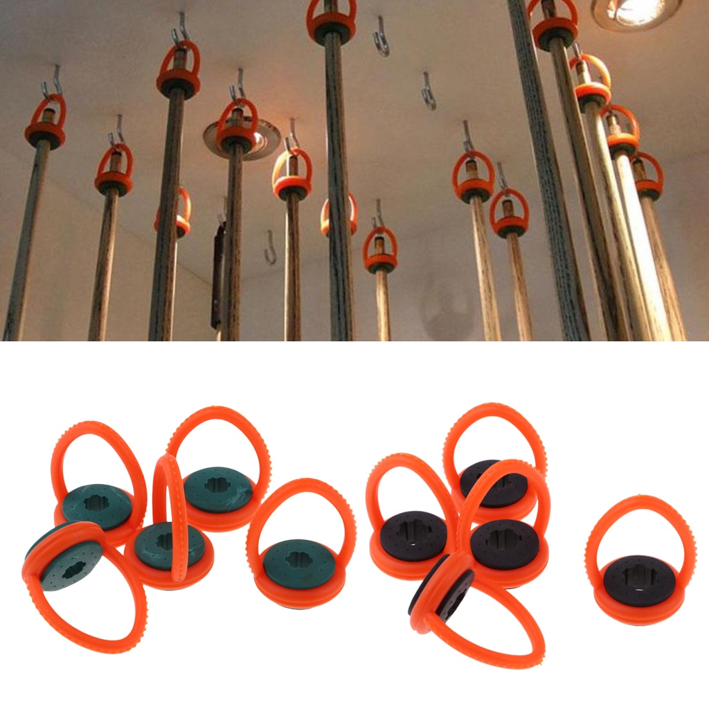 Pieces of 5 Rubber Snooker Billiard Pool Cue Rack Boom Hanger Organizer Tool Kit