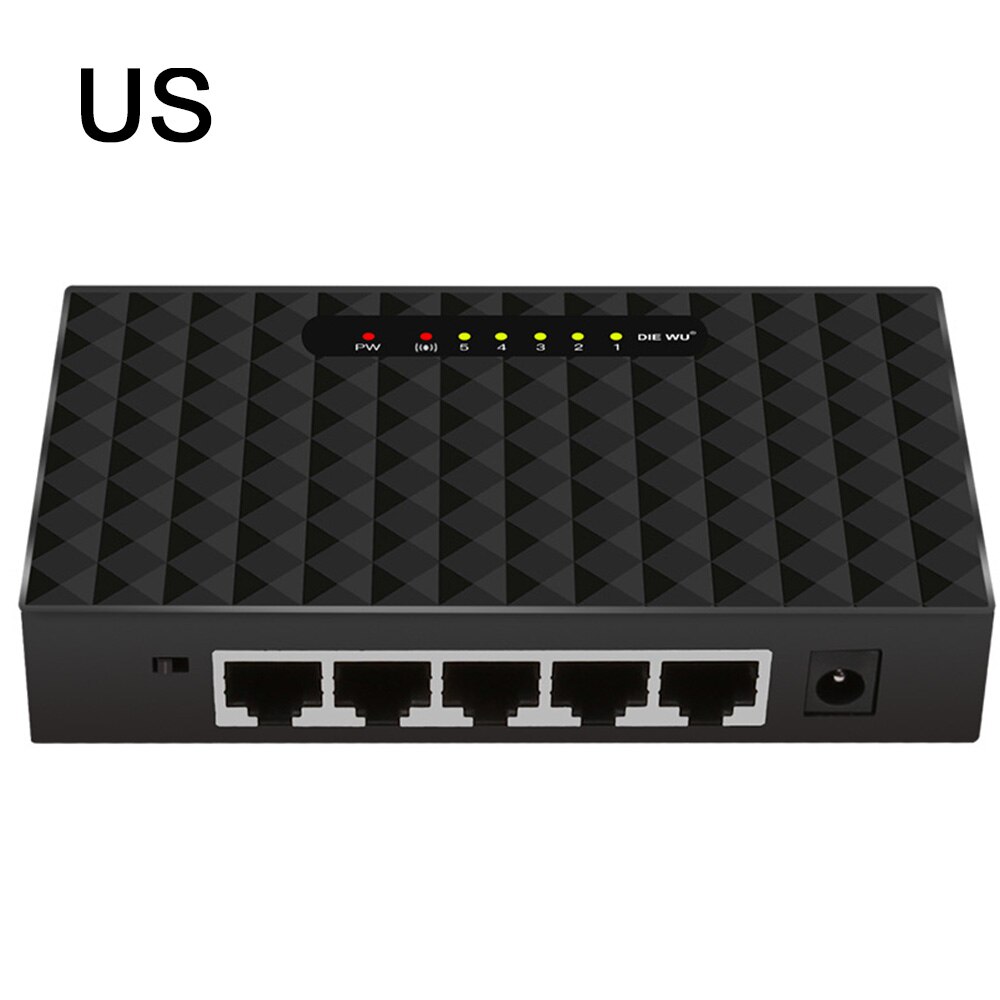 5/8 Ports Gigabit Switch Desktop RJ45 Ethernet Switch 10/100/1000mbps Lan Hub Switch: 3