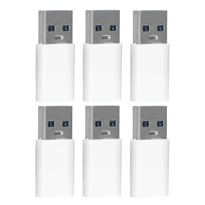 OTG Connector USB To Type C Mobile Phone Adapter USB 3.0 Male to Female USB Type C Converter For PC Laptops Macbook Xiaomi: Matte Black