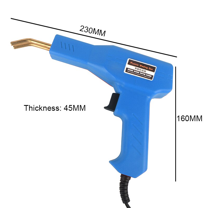 Plastic Welding Gun Heating Fuse Welding Machine Welding Nail Mending Nail Welding Wire Tool Equipment Plastic Welding Tool