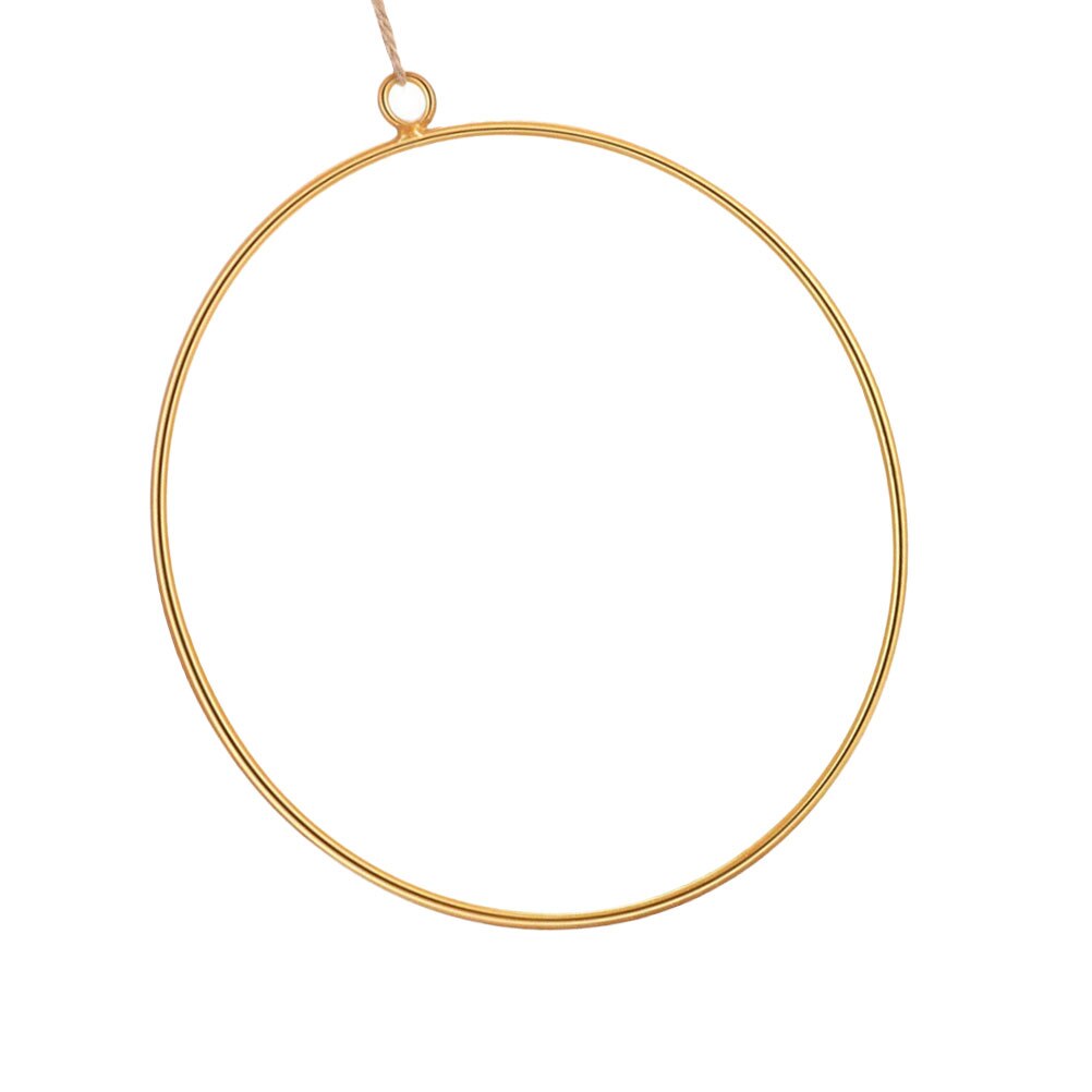 Decorative DIY Wreath Hanging Flower Frame Multi-function Flower Circle Flower Supply