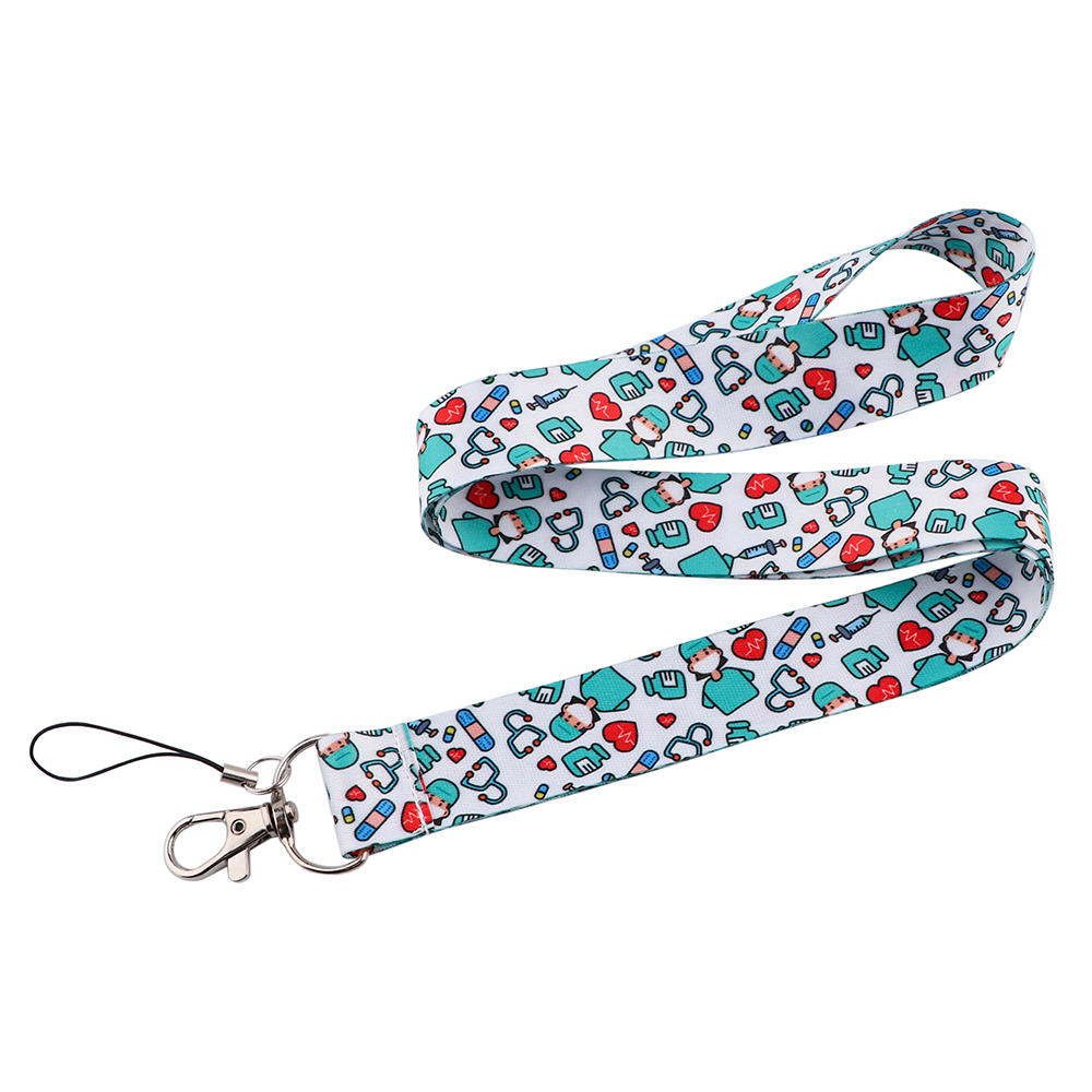CB910 Menselijke Organen Lanyard Voor Key Camera Whistle Cool Id Badge Houder Mobiele Telefoon Neck Strap Opknoping Touw Arts Verpleegkundige: 5