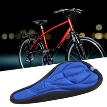 Cykelkudde män kvinnor tjock cykel cykel svampdyna säte sadelskydd utomhus cykel sport pad 3 färger