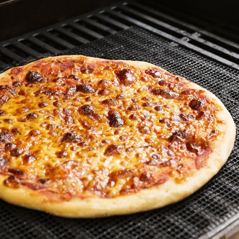 Non-stick grillmatter grillmatte med høy sikkerhet gitterform grillmatte varmebestandig gjenbrukbart grillnett for utendørsaktiviteter
